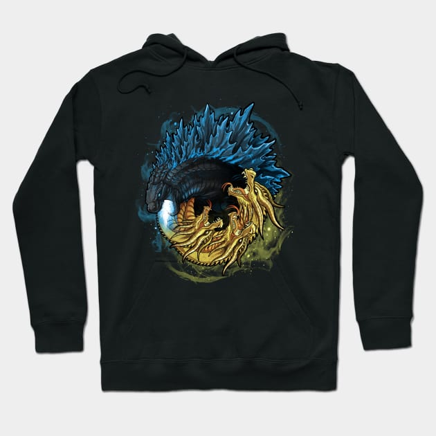 King of the Monsters Hoodie by alemaglia